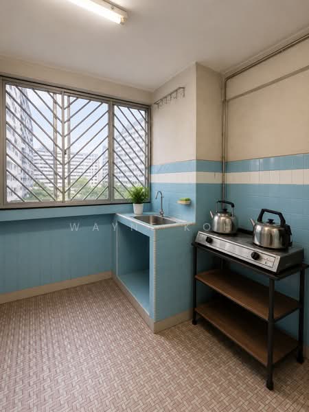 166 Stirling Road, 166 Stirling Road, 2 Bedrooms, 645 sqft, HDB Flat For Sale, by Wayne Koh, 500130904 - Kitchen - PropertyGuru.com.sg