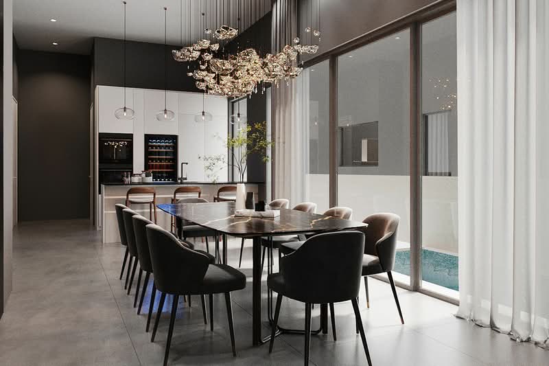 Siglap Road, Siglap Road, 5 Bedrooms, 9,280 sqft, Detached House For Sale, by Linda Lee, 500130954 - Dining Room - PropertyGuru.com.sg
