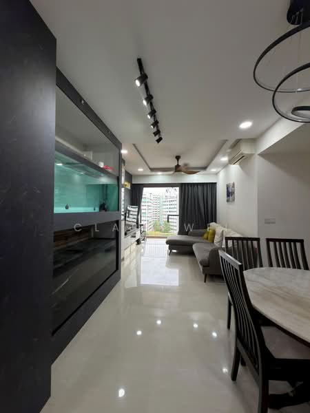 Sol Acres, 8 Choa Chu Kang Grove, 3 Bedrooms, 926 sqft, Executive Condominium For Sale, by Clare Wei, 500130960 - Living Room - PropertyGuru.com.sg