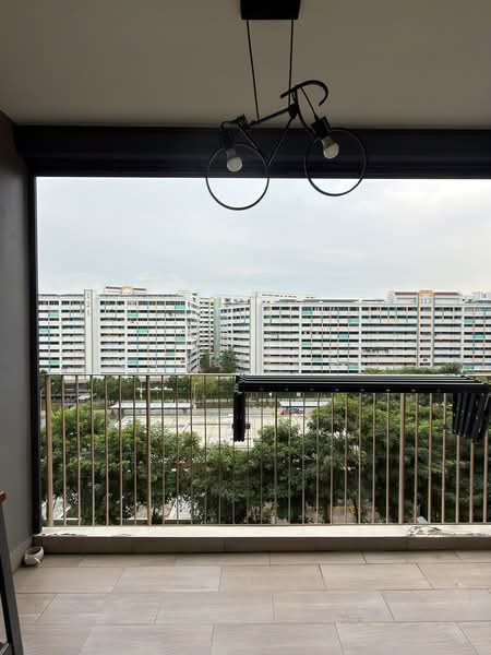 Sol Acres, 8 Choa Chu Kang Grove, 3 Bedrooms, 926 sqft, Executive Condominium For Sale, by Clare Wei, 500130960 - Balcony - PropertyGuru.com.sg