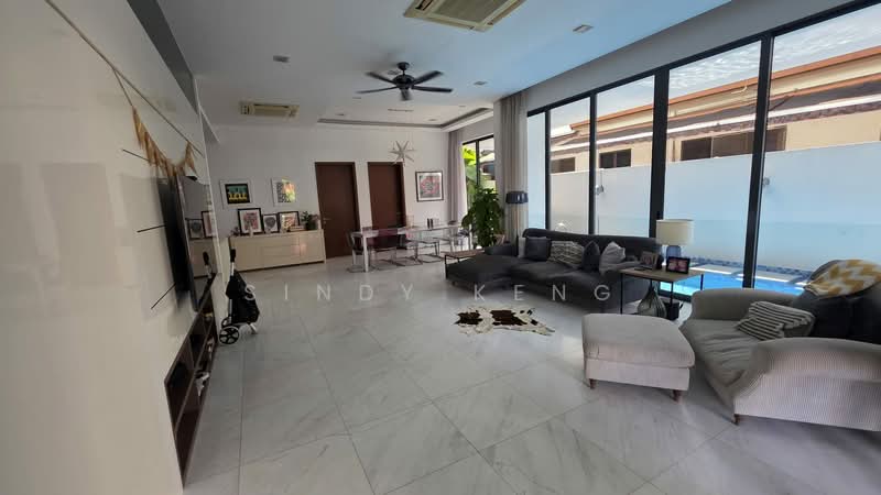 Serangoon Garden Estate, 70 Bloxhome Drive, 6 Bedrooms, 5,200 sqft, Semi-Detached House For Rent, by Sindy Keng, 500131003 - Living Room - PropertyGuru.com.sg