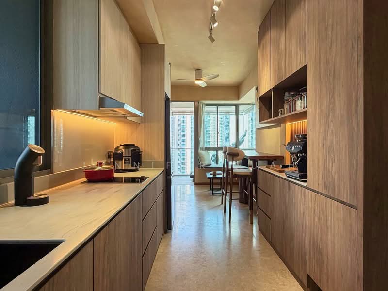 Newton Edge, 1 Makeway Ave, 1 Bedroom, 742 sqft, Condominium For Sale, by Jennifer Quah, 500131101 - Kitchen - PropertyGuru.com.sg
