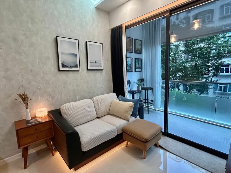 Rezi 3Two, 48 Lorong 32 Geylang, 1 Bedroom, 450 sqft, Apartment For Rent, by Julie Cassandra, 500131120 - Living Room - PropertyGuru.com.sg