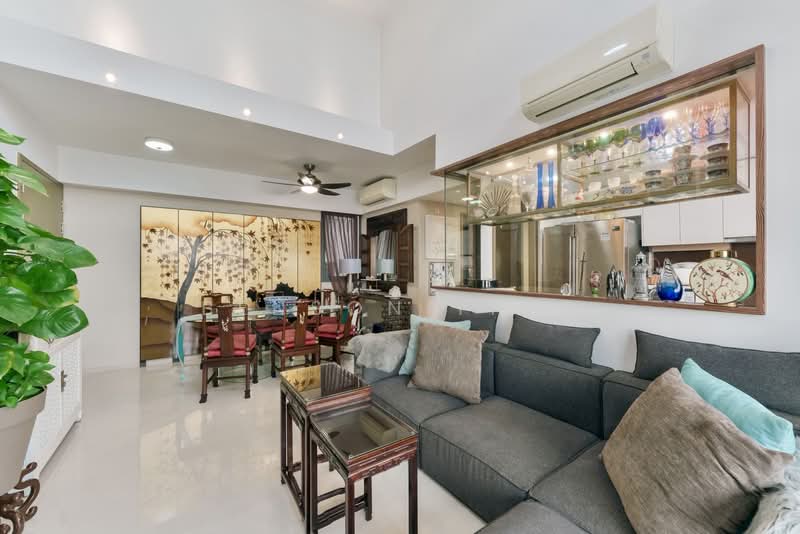 Bellewaters, 15 Anchorvale Crescent, 3 Bedrooms, 1,389 sqft, Executive Condominium For Sale, by Benson Ting, 500131134 - Living Room - PropertyGuru.com.sg