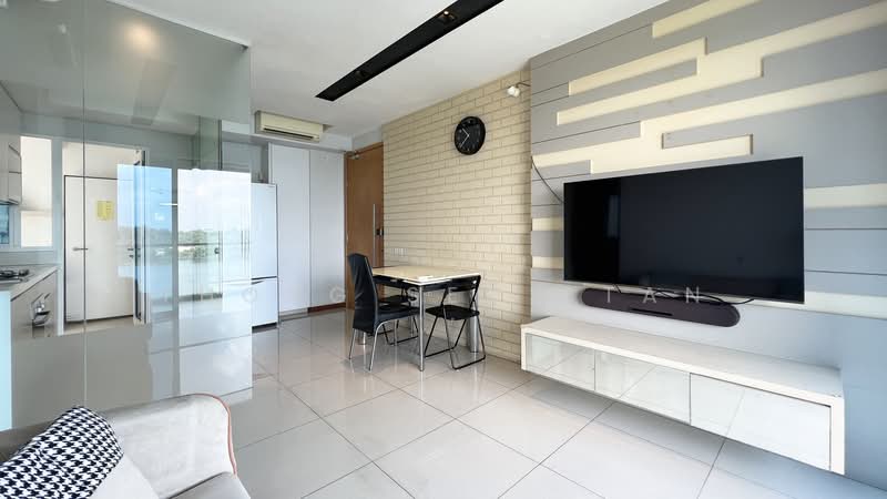 Waterview, 87 Tampines Avenue 1, 2 Bedrooms, 786 sqft, Condominium For Rent, by Thong Seck Tan, 500131139 - Living Room - PropertyGuru.com.sg