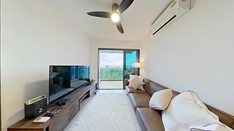 Normanton Park, 51 Normanton Park, 2 Bedrooms, 657 sqft, Condominium For Rent, by Kelly Tai, 500131177 - Living Room - PropertyGuru.com.sg