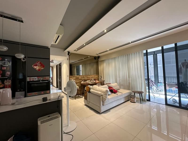 Waterbay, 45B Edgefield Plains, 4 Bedrooms, 1,346 sqft, Executive Condominium For Rent, by Zane Soo 苏昱能, 500131282 - Living Room - PropertyGuru.com.sg