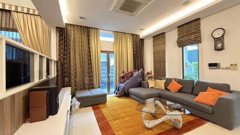 Freehold Seletar rebuilt semi D, Seletar / Yio Chu Kang, 7 Bedrooms, 5,033 sqft, Semi-Detached House For Sale, by Tricia Chong, 500131285 - Living Room - PropertyGuru.com.sg