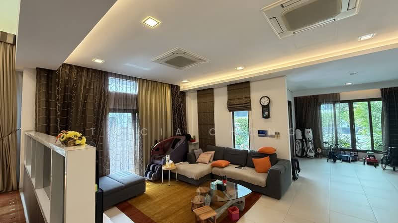 Freehold Seletar rebuilt semi D, Seletar / Yio Chu Kang, 7 Bedrooms, 5,033 sqft, Semi-Detached House For Sale, by Tricia Chong, 500131285 - Living Room - PropertyGuru.com.sg