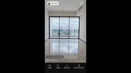 Perfect Ten, 323 Bukit Timah Road, 3 Bedrooms, 1,281 sqft, Condominium For Sale, by Ivan Chan, 500131329 - PropertyGuru.com.sg