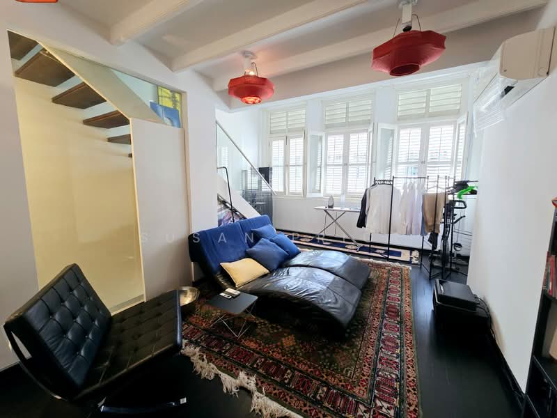 Joo Chiat Conserved Gem, Joo Chiat Place Conservation House, 2 Bedrooms, 2,110 sqft, Conservation House For Sale, by Susan Prior, 500131333 - Living Room - PropertyGuru.com.sg