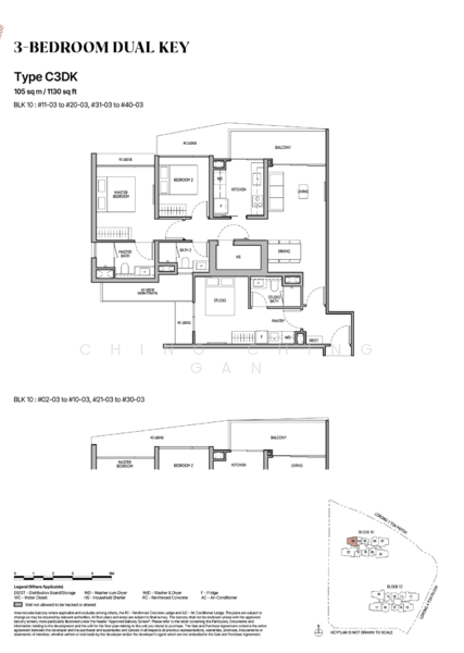 The Orie, 31 Lorong 1 Toa Payoh, 3 Bedrooms, 1,130 sqft, Condominium For Sale, by Ching Ching Gan, 500131485 - PropertyGuru.com.sg
