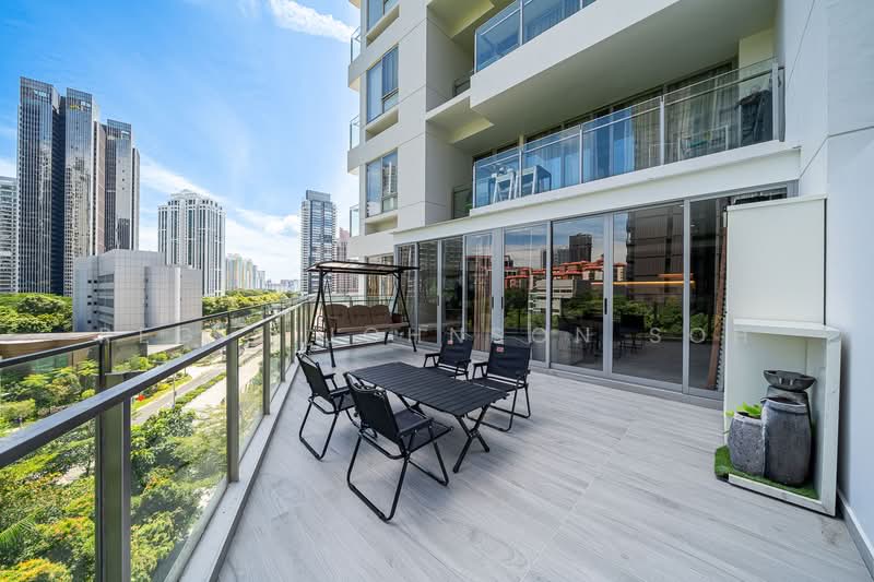 Starlight Suites, 11 River Valley Close, 2 Bedrooms, 1,163 sqft, Condominium For Sale, by Regis Johnson Soh, 500131497 - Balcony - PropertyGuru.com.sg