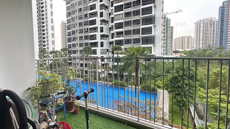 Lush Acres, Sengkang West Way/Fernvale, 3 Bedrooms, 1,130 sqft, Executive Condominium For Sale, by Seah Wan Peng (Gilda), 500131540 - Balcony - PropertyGuru.com.sg