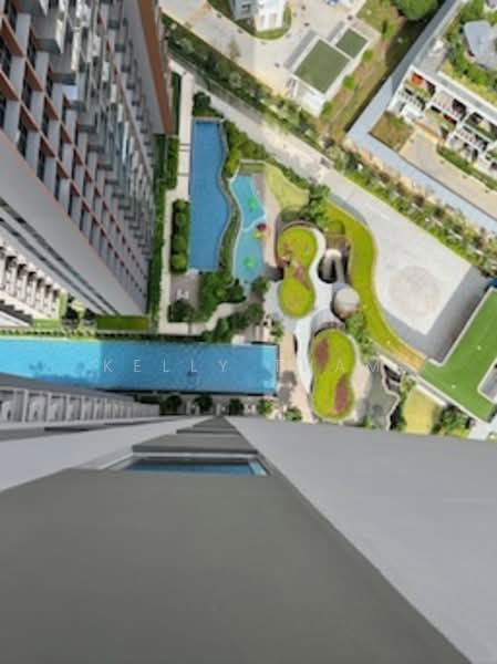 AMO Residence, 21 Ang Mo Kio Rise, 3 Bedrooms, 1,044 sqft, Condominium For Sale, by Kelly Tham, 500131545 - Pool View from Unit - PropertyGuru.com.sg