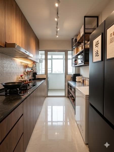 93B Telok Blangah Street 31, 93B Telok Blangah Street 31, 3 Bedrooms, 1,001 sqft, HDB Flat For Sale, by Ken Chen, 500131573 - Kitchen - PropertyGuru.com.sg