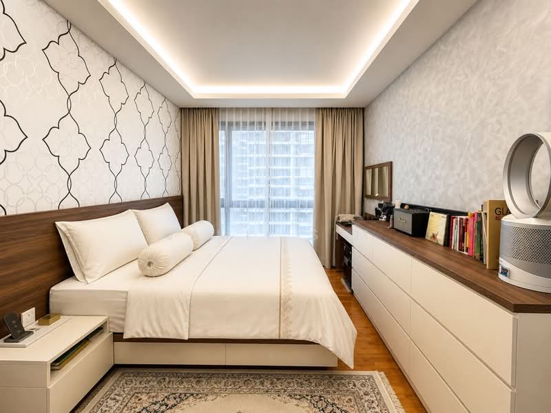 Twin Waterfalls, 120 Punggol Walk, 4 Bedrooms, 1,238 sqft, Executive Condominium For Sale, by Jamie Sim, 500131597 - Master Bedroom - PropertyGuru.com.sg