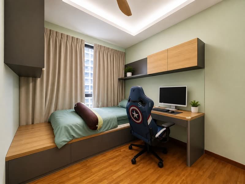 Twin Waterfalls, 120 Punggol Walk, 4 Bedrooms, 1,238 sqft, Executive Condominium For Sale, by Jamie Sim, 500131597 - Common Bedroom 2 - PropertyGuru.com.sg