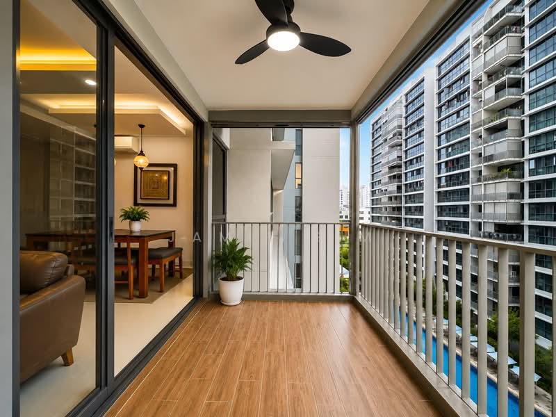Twin Waterfalls, 120 Punggol Walk, 4 Bedrooms, 1,238 sqft, Executive Condominium For Sale, by Jamie Sim, 500131597 - Balcony - PropertyGuru.com.sg