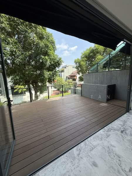 Watten Residences, 22D Watten Rise, 4 Bedrooms, 4,822 sqft, Cluster House For Sale, by Nicholas Tan, 500131615 - Balcony - PropertyGuru.com.sg