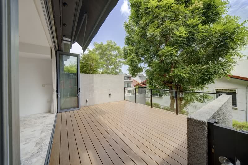 Watten Residences, 22D Watten Rise, 4 Bedrooms, 4,822 sqft, Cluster House For Sale, by Nicholas Tan, 500131615 - Balcony - PropertyGuru.com.sg