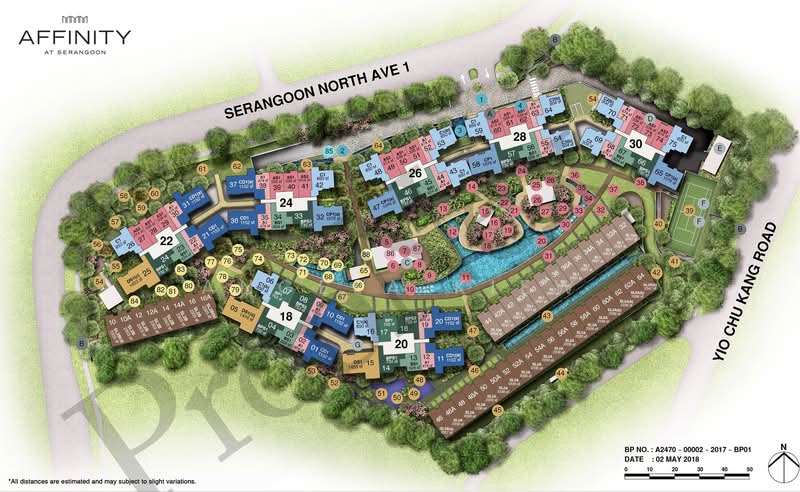 Affinity At Serangoon, 20 Serangoon North Avenue 1, 3 Bedrooms, 850 sqft, Condominium For Sale, by Angela Kiew, 500131687 - Exterior - PropertyGuru.com.sg