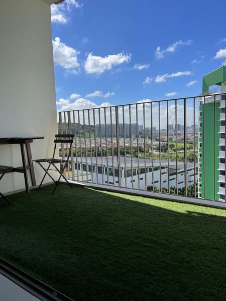 Sol Acres, 14 Choa Chu Kang Grove, 2 Bedrooms, 614 sqft, Executive Condominium For Sale, by Ngo Seng Poh (Clement), 500131689 - Balcony - PropertyGuru.com.sg