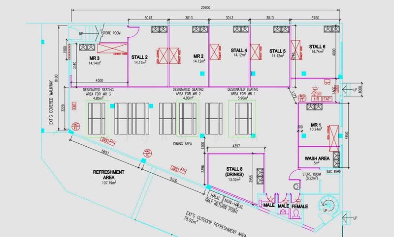 Freehold Coffeeshop @ Upper Paya Lebar Road, Upper Paya Lebar Road, 4,921 sqft, Food & Beverage For Sale, by John Soh, 500131782 - CommercialGuru.com.sg