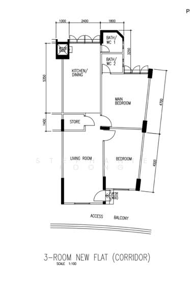 248 Jurong East Street 24, 248 Jurong East Street 24, 2 Bedrooms, 721 sqft, HDB Flat For Sale, by Stephanie Foong, 500131853 - PropertyGuru.com.sg