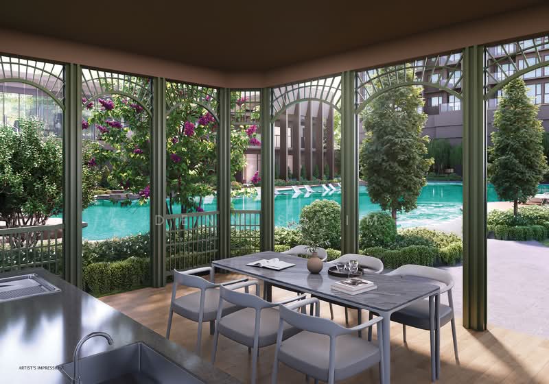 PENRITH, Margaret Drive, 2 Bedrooms, 614 sqft, Condominium For Sale, by Dennis Lim, 500131893 - Dining Room - PropertyGuru.com.sg
