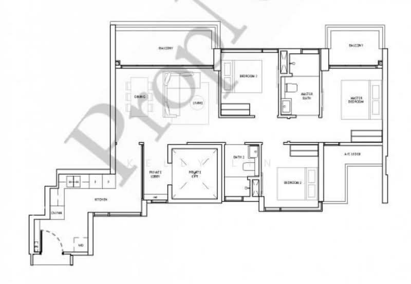 The Landmark, 173 Chin Swee Road, 3 Bedrooms, 1,076 sqft, Condominium For Sale, by Kelly Lin, 500132015 - PropertyGuru.com.sg