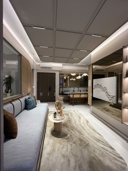 Bagnall Haus, 815 UPPER EAST COAST ROAD, 4 Bedrooms, 1,249 sqft, Apartment For Sale, by Marie D Lam, 500132146 - Living Room - PropertyGuru.com.sg