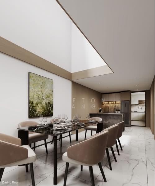 Fresh New Terrace 1km St Nics, Jalan Gelenggang, 6 Bedrooms, 5,780 sqft, Terraced House For Sale, by Clifton Liang, 500132177 - Dining Room - PropertyGuru.com.sg