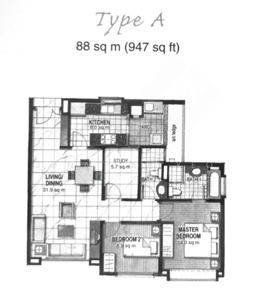 Summerhill, 52 Hume Avenue, 3 Bedrooms, 947 sqft, Condominium For Sale, by Jonathan Yeo, 500132183 - PropertyGuru.com.sg