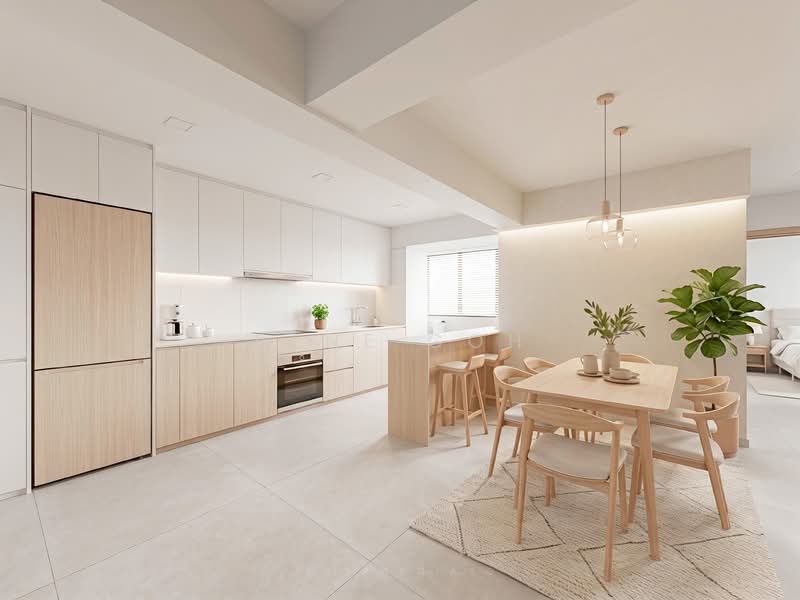 107B Bidadari Park Drive, 107B Bidadari Park Drive, 3 Bedrooms, 1,216 sqft, HDB Flat For Sale, by Rene Goh, 500132184 - Kitchen - PropertyGuru.com.sg