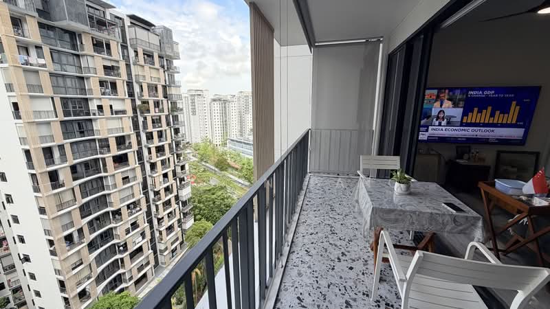 River Isles, Punggol Central, 3 Bedrooms, 1,173 sqft, Condominium For Sale, by Henson Pang, 500132208 - Balcony - PropertyGuru.com.sg