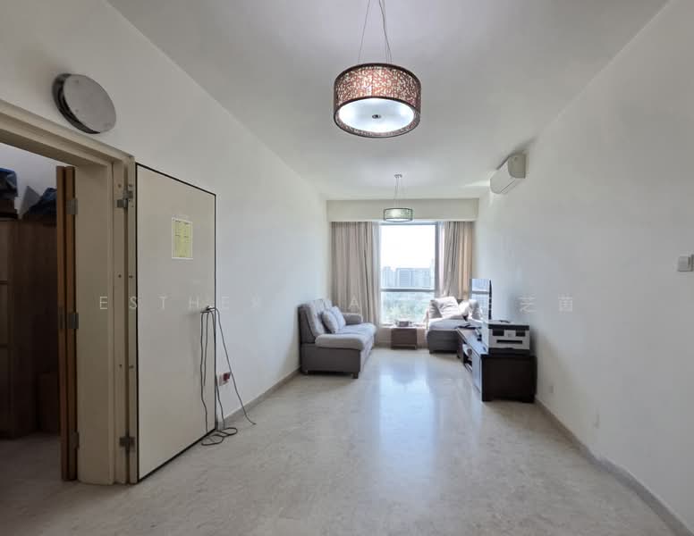 Park Infinia at Wee Nam, 6A Lincoln Road, 2 Bedrooms, 893 sqft, Condominium For Rent, by Esther Wang 王芝茵, 500132209 - Living Room - PropertyGuru.com.sg