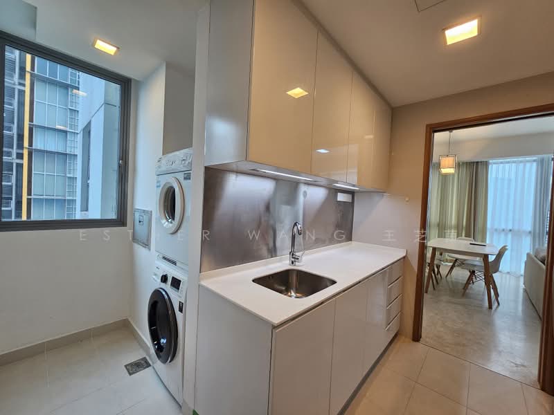 Park Infinia at Wee Nam, 6A Lincoln Road, 2 Bedrooms, 850 sqft, Condominium For Rent, by Esther Wang 王芝茵, 500132209 - Kitchen - PropertyGuru.com.sg
