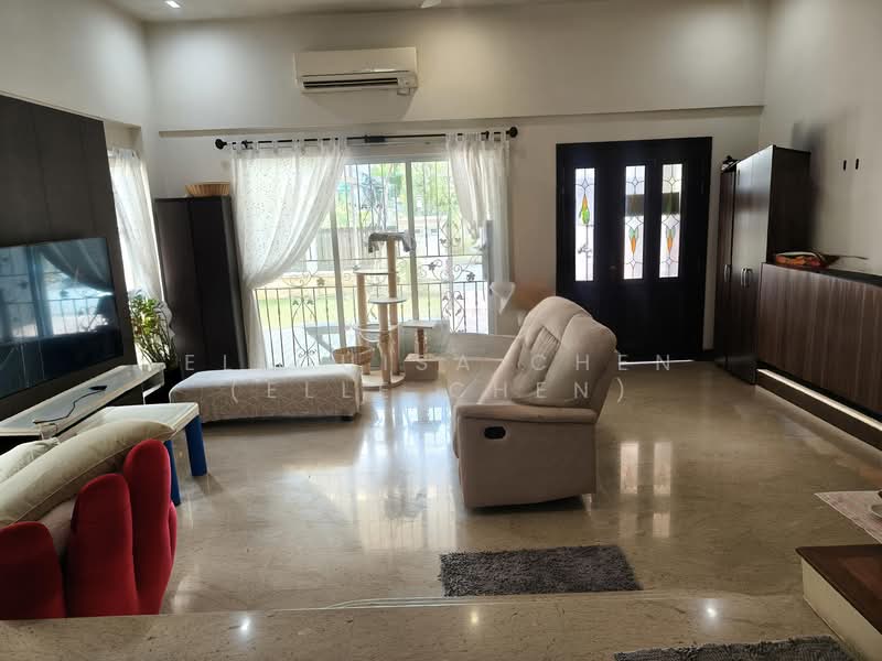 Villa Verde, Verde Grove, 5 Bedrooms, 3,200 sqft, Terraced House For Sale, by Ellouisa Chen (Elle Chen), 500132213 - Living Room - PropertyGuru.com.sg