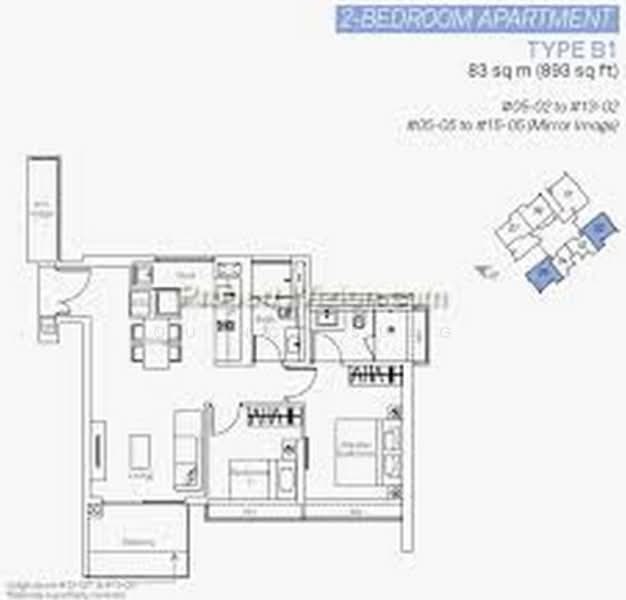 Cube 8, 376 Thomson Road, 2 Bedrooms, 894 sqft, Condominium For Rent, by Quincy Sung, 500132229 - PropertyGuru.com.sg