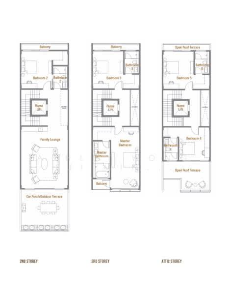 For Sale Brand New 3.5 Storey Terrace @ Springside/Springleaf/ Meng Suan / Upper Thomson