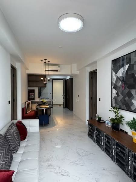 Sceneca Residence, Tanah Merah Kechil Link, 3 Bedrooms, 753 sqft, Condominium For Rent, by Bob Ho, 500132302 - Living Room - PropertyGuru.com.sg