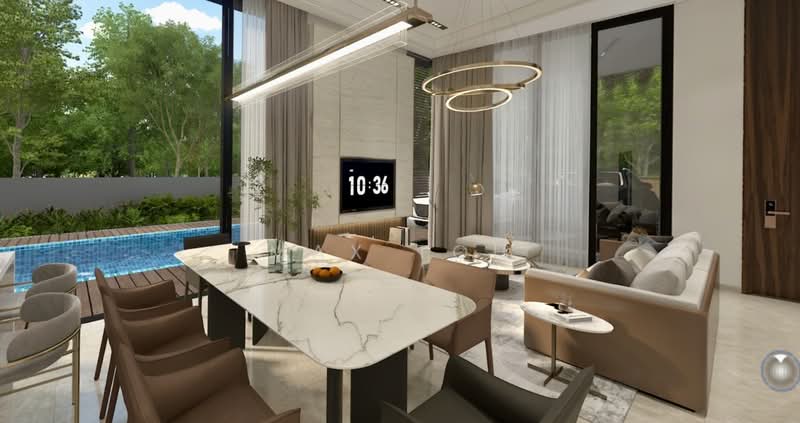 ⭐️⭐️LANDED7772 @ D16 BRAND NEW CORNER TERRACE, Limau Vincinity, 5 Bedrooms, 4,998 sqft, Corner Terrace For Sale, by Max Toh, 500132326 - Living Room - PropertyGuru.com.sg