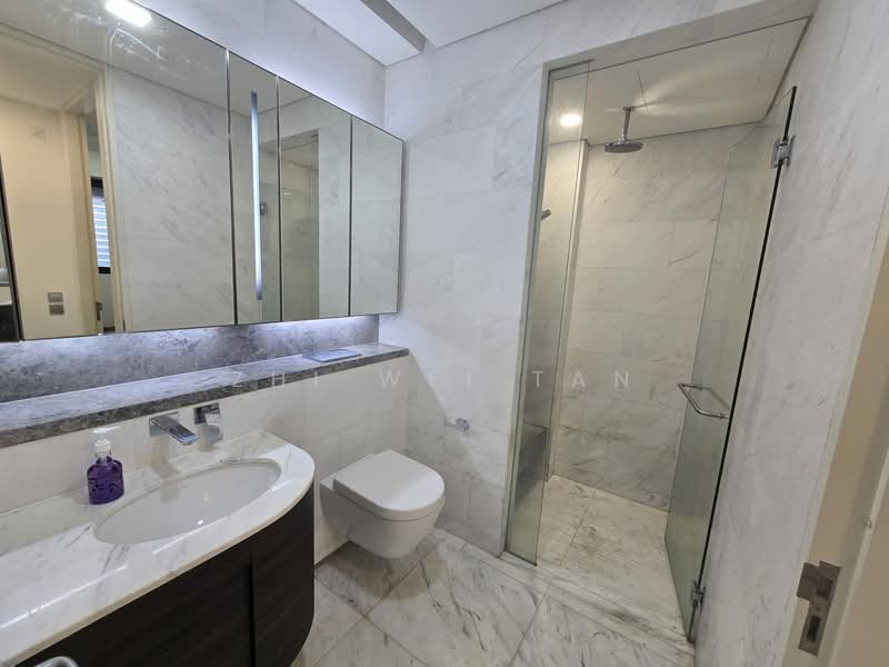 DUO Residences, 1 Fraser Street, 1 Bedroom, 667 sqft, Apartment For Rent, by Zhi Wei Tan, 500132352 - Bathroom - PropertyGuru.com.sg