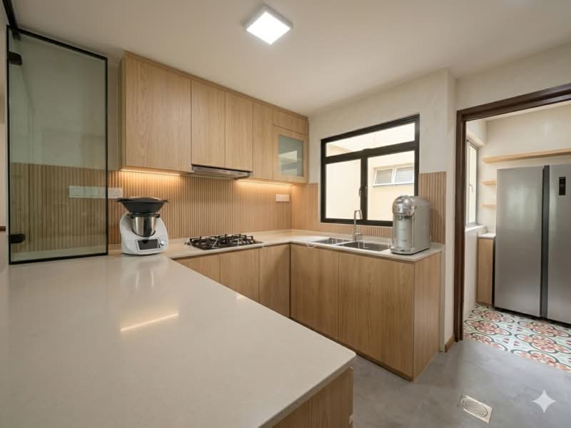 Landridge Condo, 202 Pasir Panjang Road, 3 Bedrooms, 1,647 sqft, Condominium For Sale, by Hazel Chen, 500132411 - Kitchen - PropertyGuru.com.sg