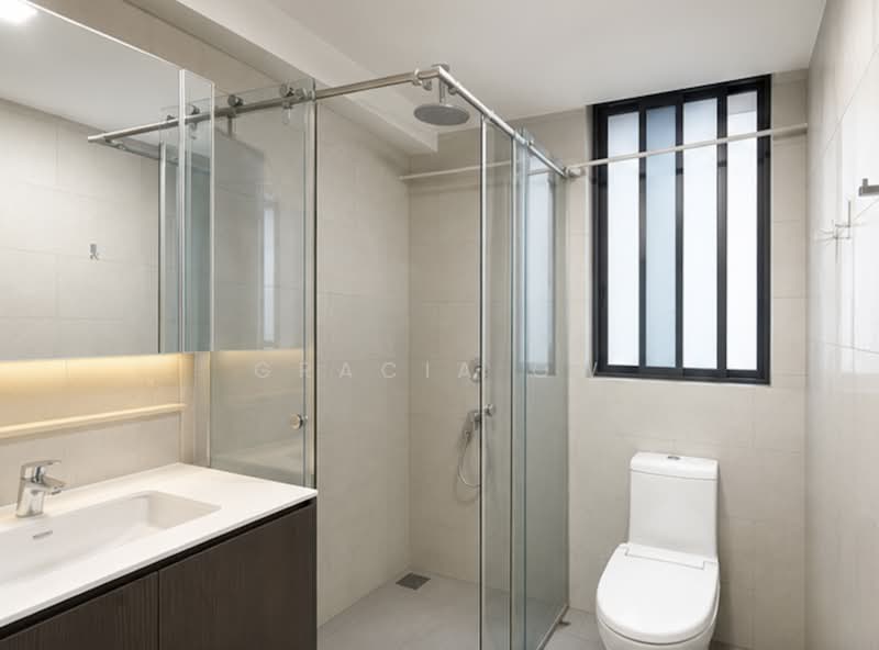 Foresque Residences, 101 Petir Road, 1 Bedroom, 463 sqft, Condominium For Rent, by Gracia Ow, 500132420 - Bathroom - PropertyGuru.com.sg