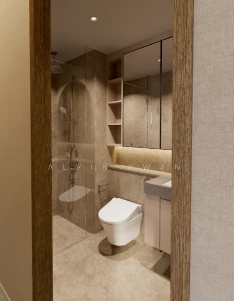 Amber House, 30 Amber Gardens, 3 Bedrooms, 980 sqft, Apartment For Sale, by Alvin Kwan, 500132421 - Bathroom - PropertyGuru.com.sg