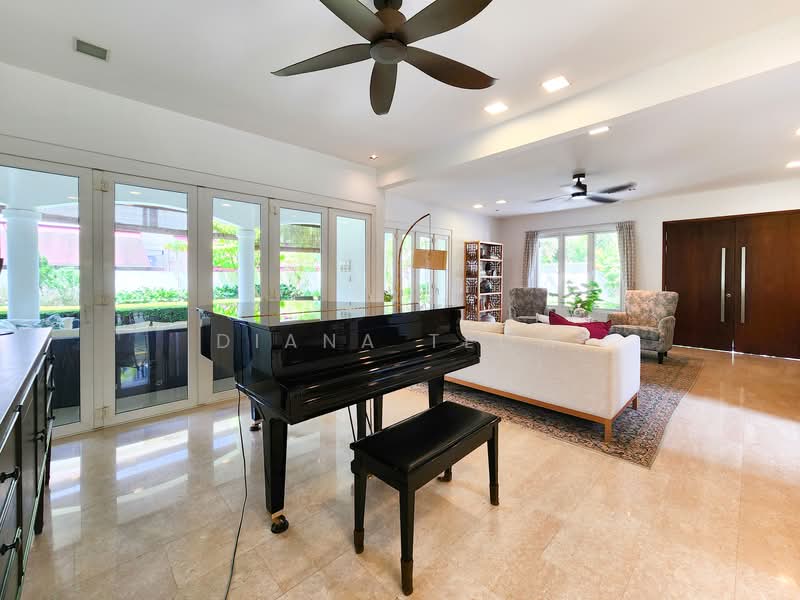 Freehold Detached In Sunset Way, , 4 Bedrooms, 4,800 sqft, Detached House For Sale, by Diana Teow, 500132442 - Living Room - PropertyGuru.com.sg