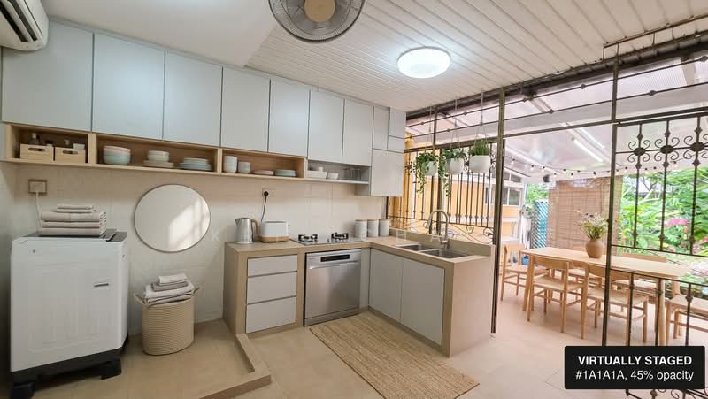 Sunrise Terrace Sunrise Villa, Sunrise Terrace, 4 Bedrooms, 2,800 sqft, Terraced House For Sale, by Kris Chan, 500132452 - Kitchen - PropertyGuru.com.sg