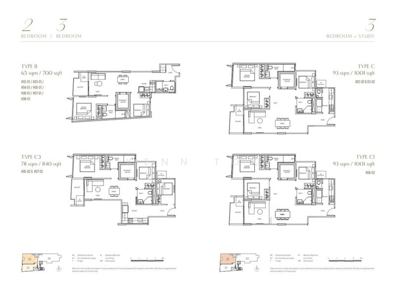 Ocho, 27 Lorong 32 Geylang, 3 Bedrooms, 1,001 sqft, Condominium For Sale, by Kenn Tok, 500132464 - PropertyGuru.com.sg